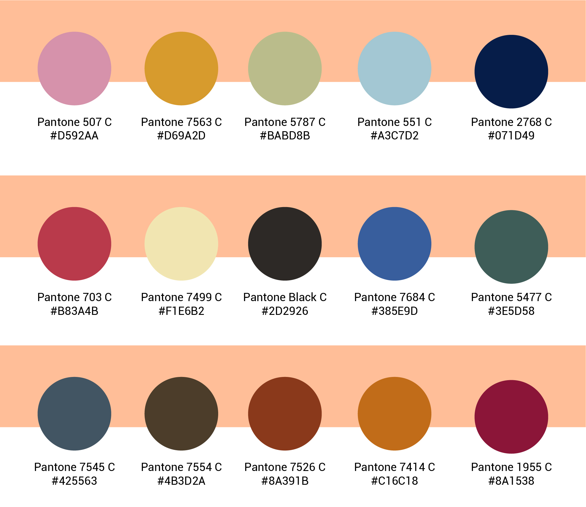 Quelles Couleurs Utiliser Avec Peach Fuzz Blog Fanny Dirri Re