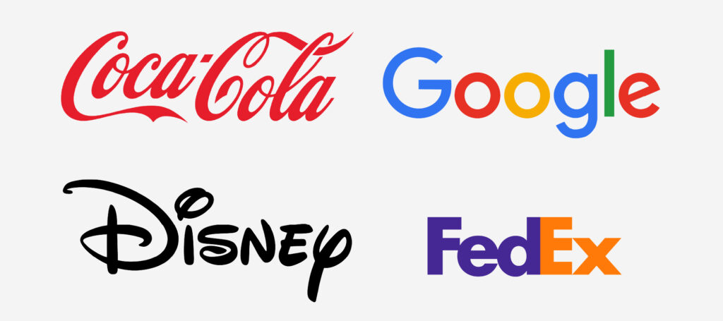 logos et typographies